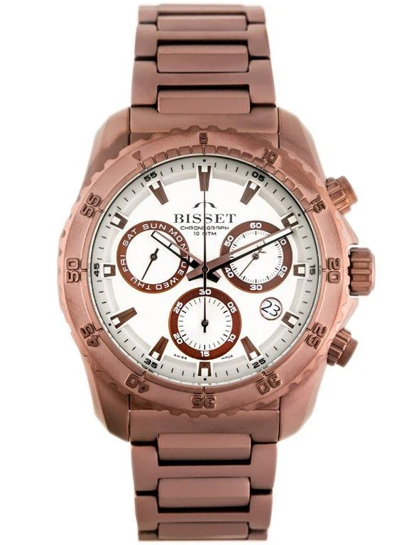 Laikrodis BISSET Titanium Chrono BSDF16VISY10BX
