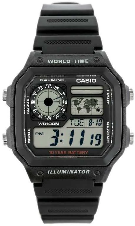 Laikrodis vyrams CASIO AE-1200WH-1AVCF (zd146a)