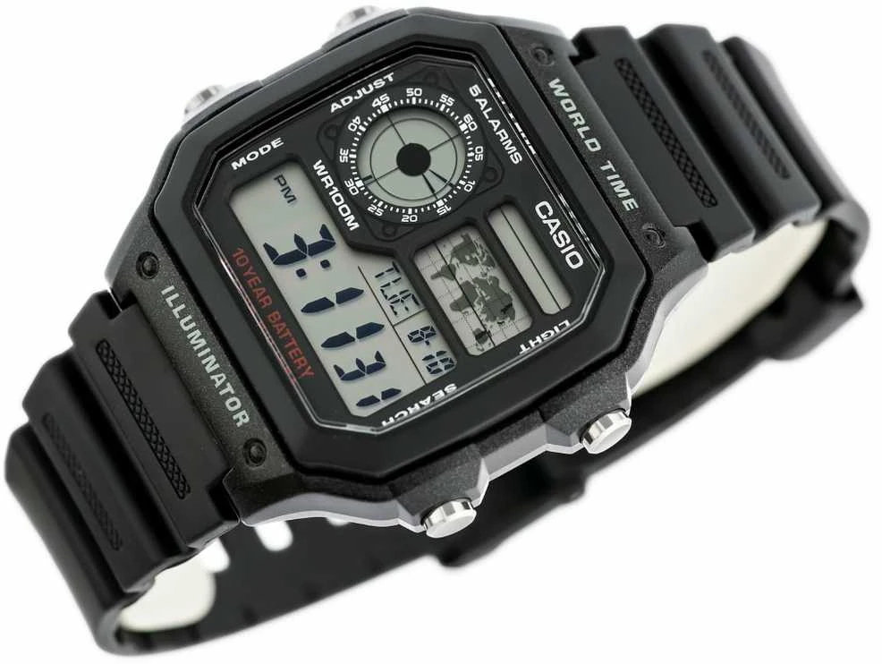 Laikrodis vyrams CASIO AE-1200WH-1AVCF (zd146a)