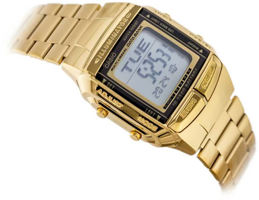 CASIO DATABANK MEN'S WATCH DB-360G-9ADF (zd161b) + BOX