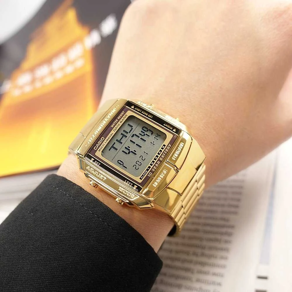 CASIO DATABANK MEN'S WATCH DB-360G-9ADF (zd161b) + BOX