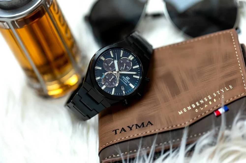 Laikrodis Casio Edifice saulės energija varomas chronografas EFS-S630DC-2AVUEF