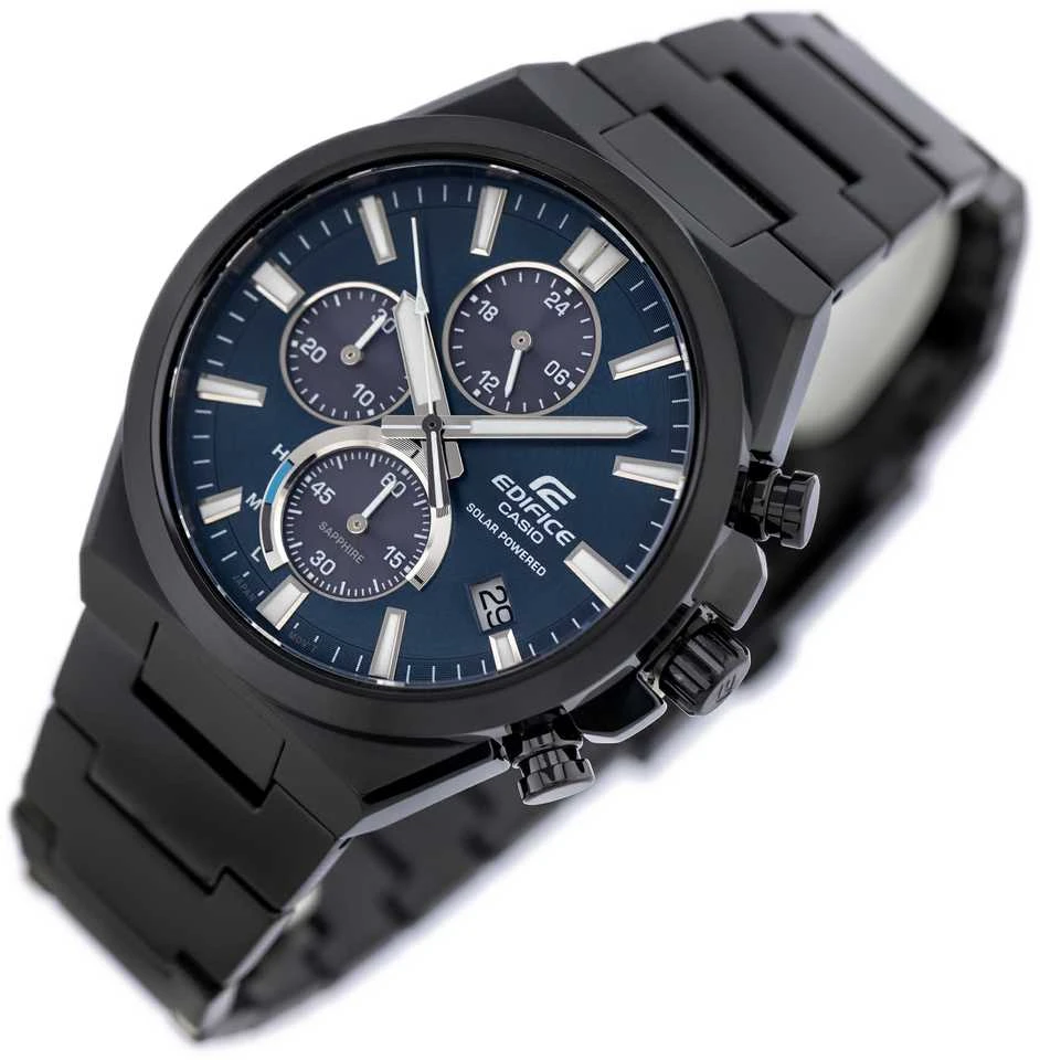 Laikrodis Casio Edifice saulės energija varomas chronografas EFS-S630DC-2AVUEF