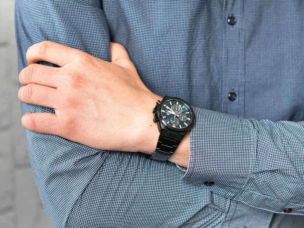 Laikrodis Casio Edifice saulės energija varomas chronografas EFS-S630DC-2AVUEF