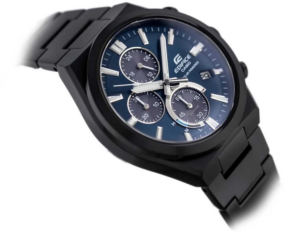 Laikrodis Casio Edifice saulės energija varomas chronografas EFS-S630DC-2AVUEF