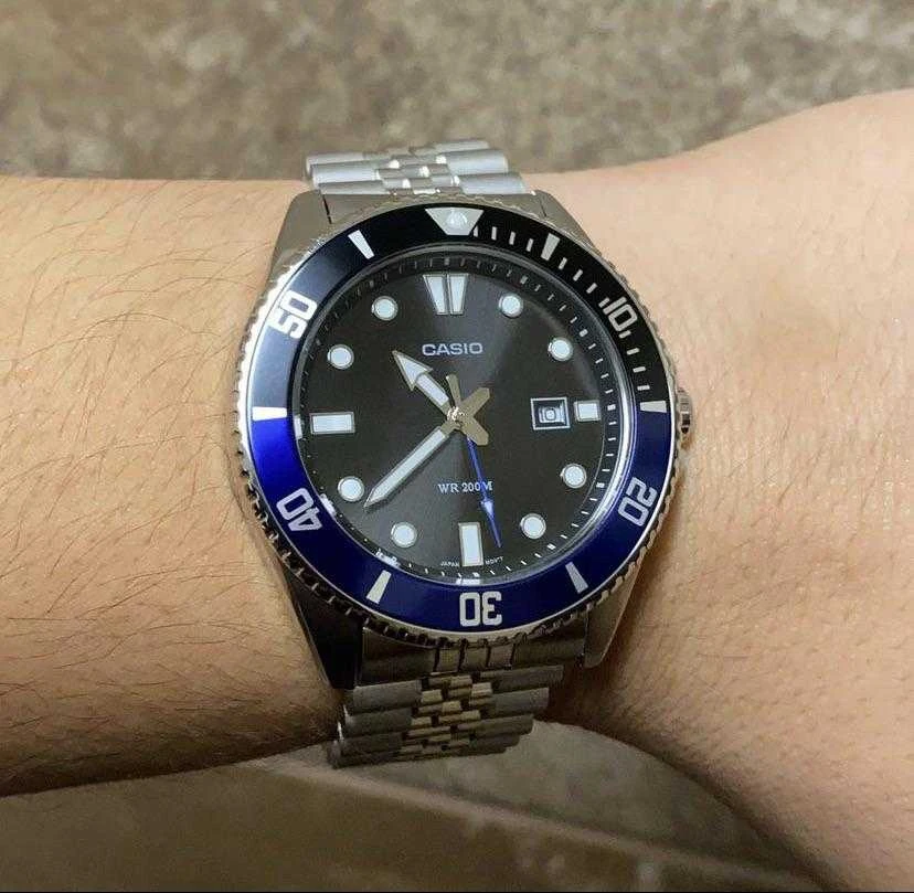 Laikrodis vyrams Casio MDV-107D-1A2 + BOX