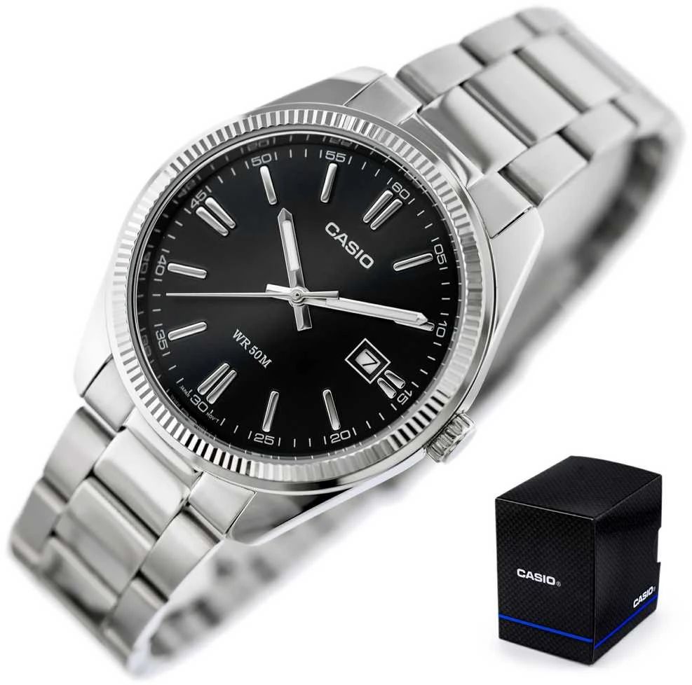 CASIO VYRIŠKAS LAIKRODIS MTP-1302PD-1A1 (zd072f) + DĖŽUTĖ
