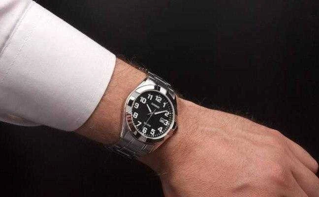Laikrodis CASIO MTP-1308D-1B MEN'S WATCH (zd177d) + BOX