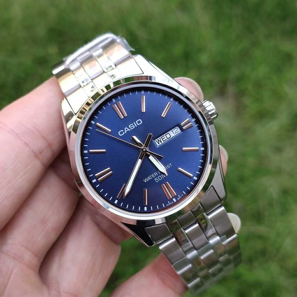 CASIO VYRIŠKAS LAIKRODIS MTP-1335D-2A2 (zd026c) + DĖŽUTĖ