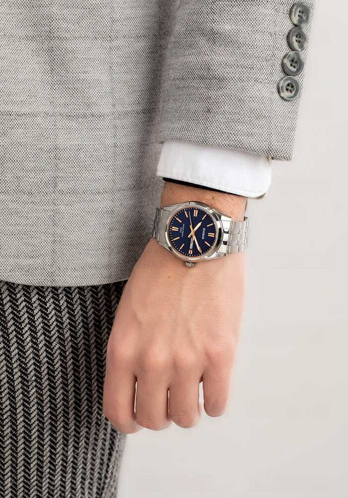 CASIO VYRIŠKAS LAIKRODIS MTP-1335D-2A2 (zd026c) + DĖŽUTĖ