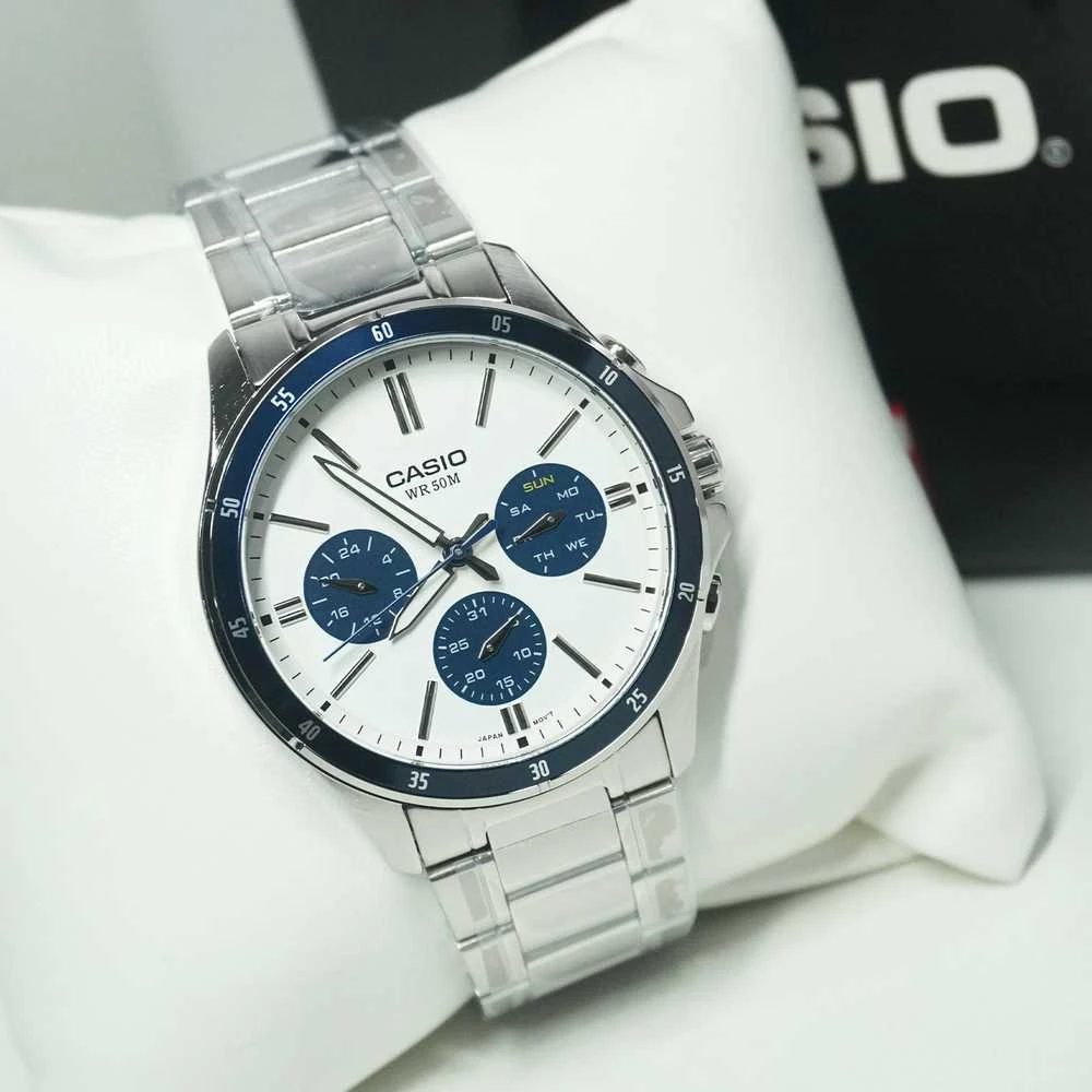 Vyriškas laikrodis CASIO MTP-1374D-7A2 (zd063f) + BOX