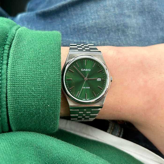 „Casio MTP-B145D-3A“ vyriškas laikrodis + BOX (zd230b)