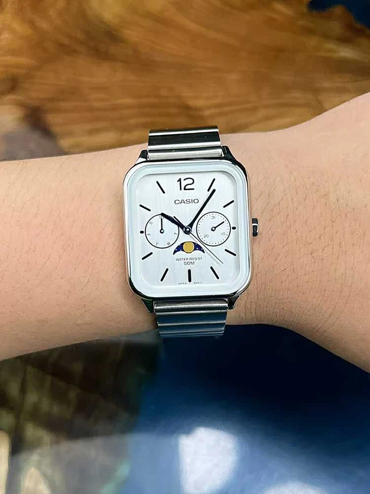 CASIO MTP-M305D-2A VYRIŠKAS LAIKRODIS + DĖŽĖ