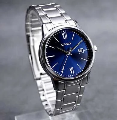 Vyriškas laikrodis CASIO MTP-V002D-2B3 + BOX