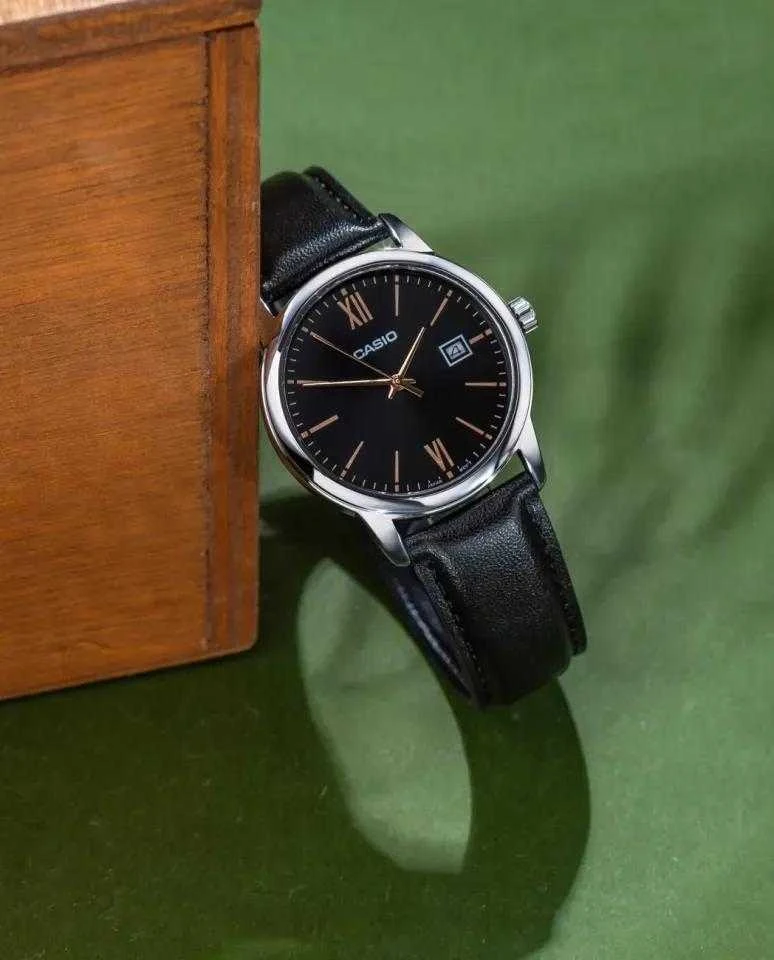 VYRIŠKAS LAIKRODIS CASIO MTP-V002L-1B3 + BOX (zd224a)