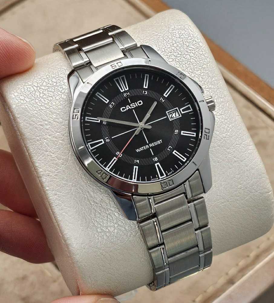 Casio vyriškas laikrodis MTP-V004D-1CUDF (zd251e) + dėžutė