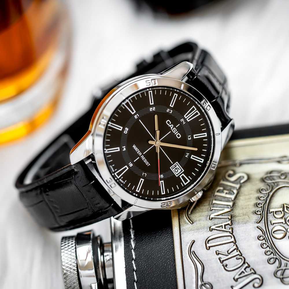 Casio vyriškas laikrodis MTP-V004L-1CUDF + dėžutė