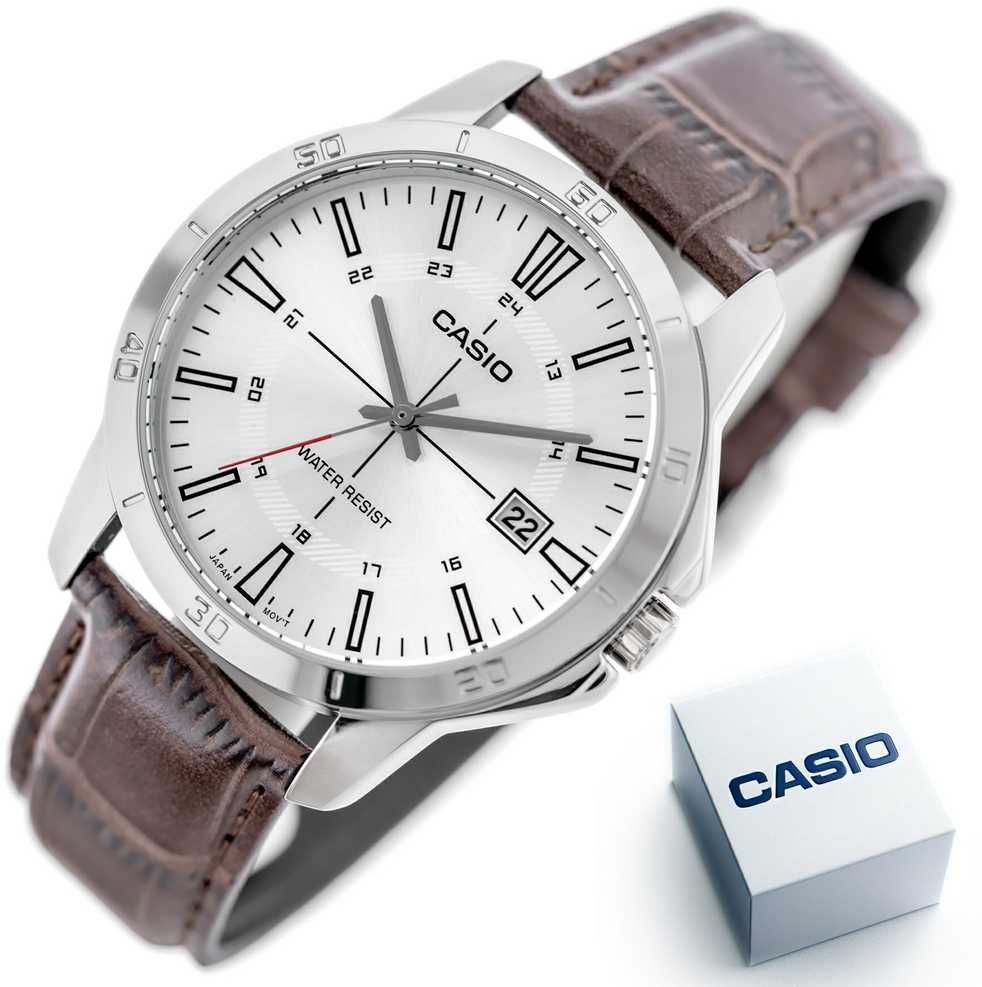 Vyriškas laikrodis Casio MTP-V004L-7CUDF (zd251d) + BOX