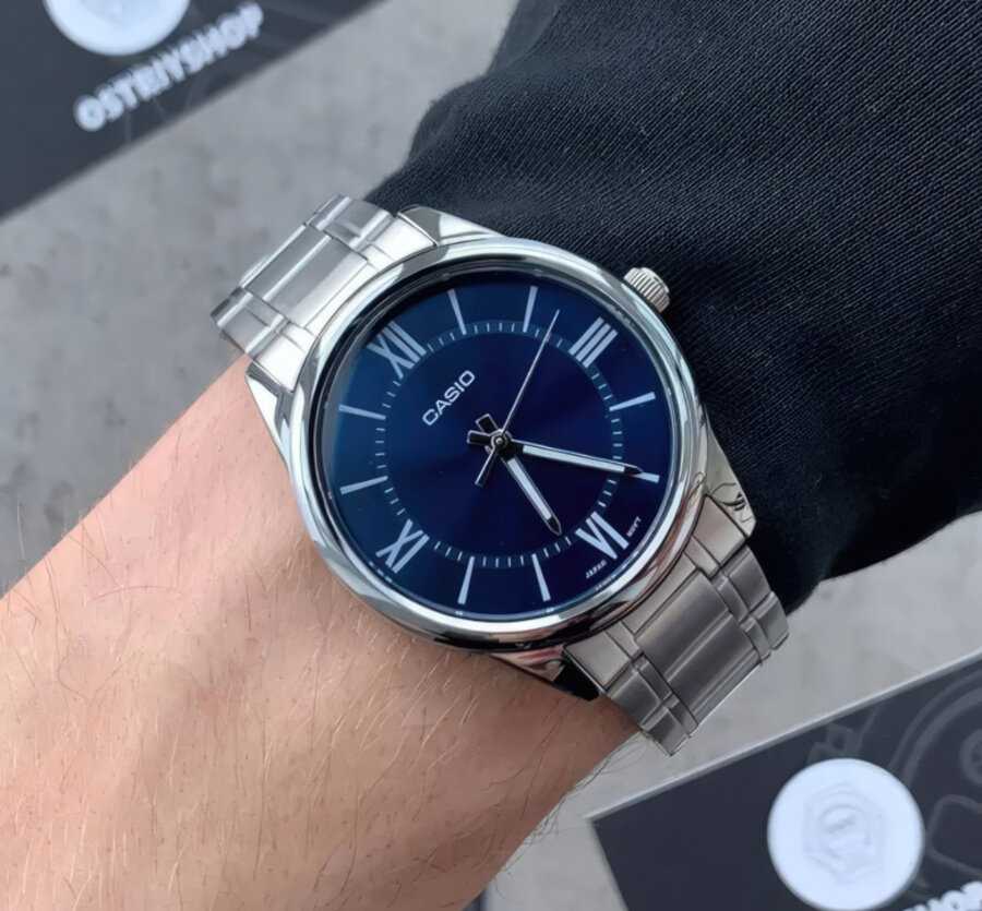 Laikrodis CASIO MEN'S WATCH MTP-V005D-2B5 + BOX