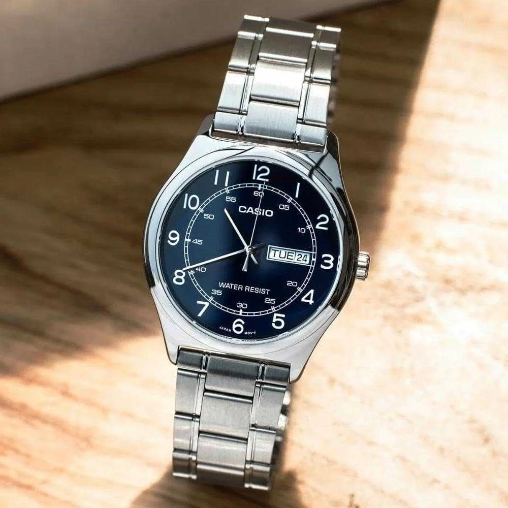 Casio vyriškas laikrodis MTP-V006D-1B2 + dėžutė