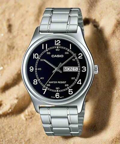 Casio vyriškas laikrodis MTP-V006D-1B2 + dėžutė