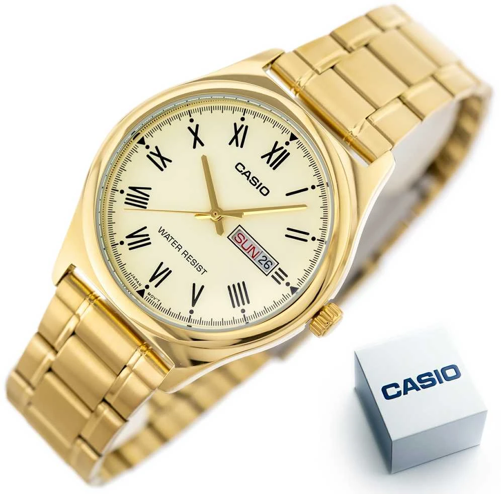 Laikrodis CASIO MEN'S WATCH MTP-V006G-9B + BOX