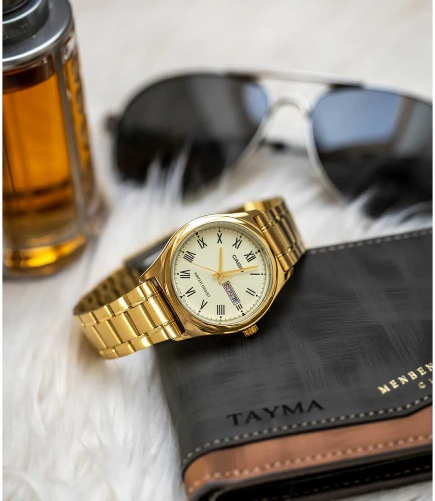 Laikrodis CASIO MEN'S WATCH MTP-V006G-9B + BOX