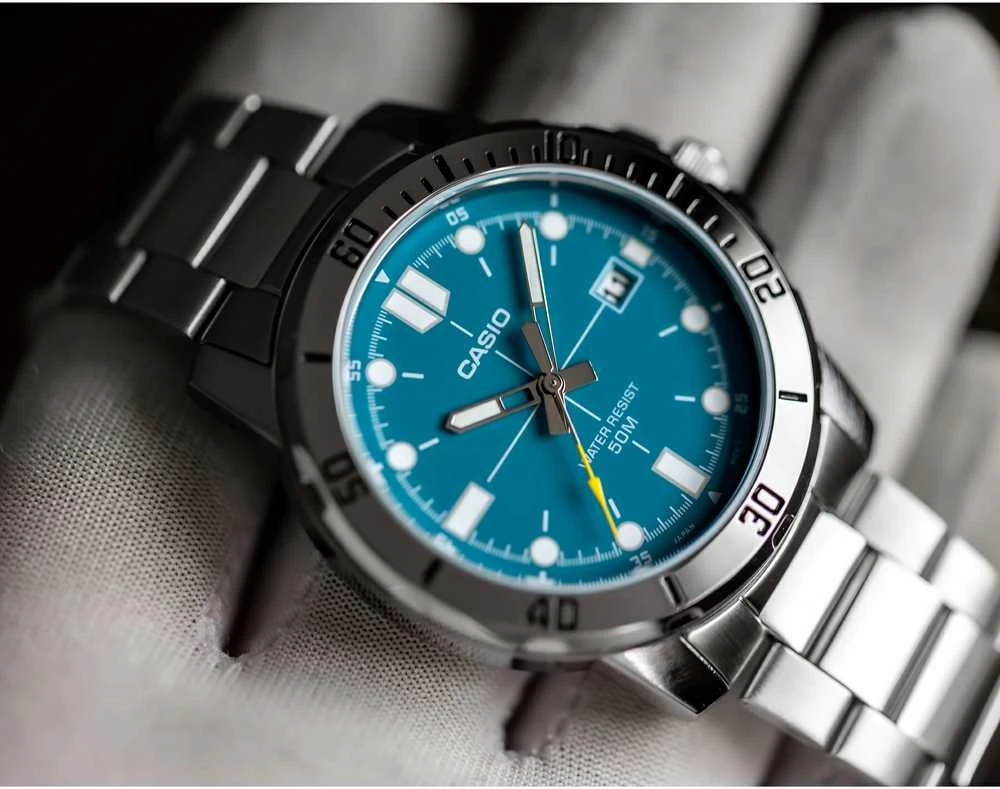Laikrodis vyrams CASIO MTP-VD01D-3E2 (zd185h) + BOX