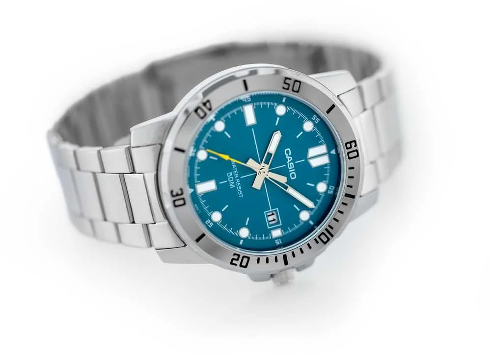 Laikrodis vyrams CASIO MTP-VD01D-3E2 (zd185h) + BOX