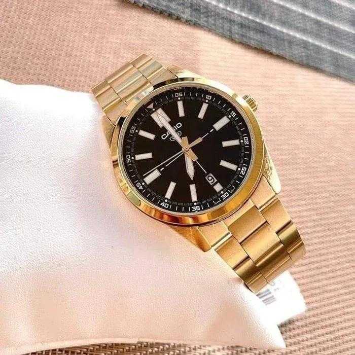 Laikrodis CASIO MEN'S WATCH MTP-VD02G-1E (zd217c) + BOX