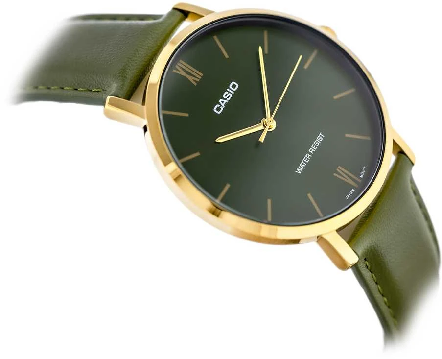 Laikrodis CASIO MEN'S WATCH MTP-VT01GL-3B + BOX