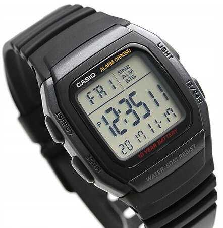 Laikrodis vyrams CASIO W-96H-1B + dėžutė