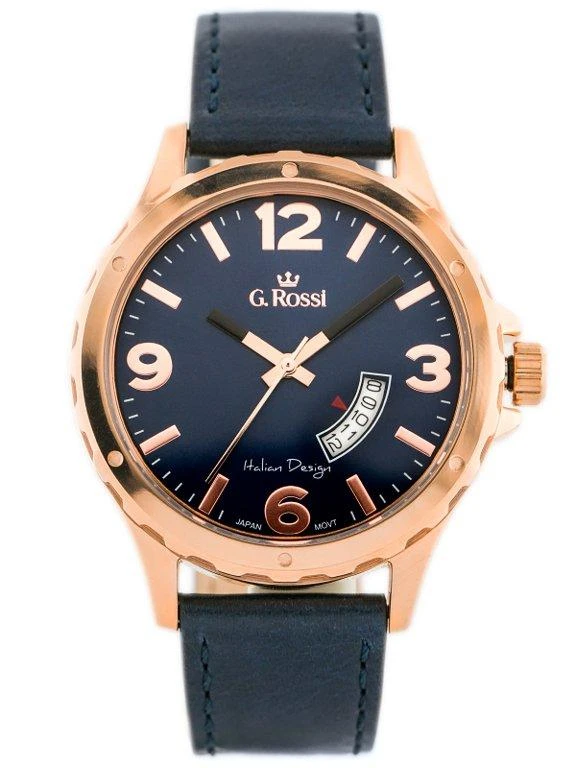 VYRIŠKAS LAIKRODIS G. ROSSI - 10273A (zg207d) + dėžutė