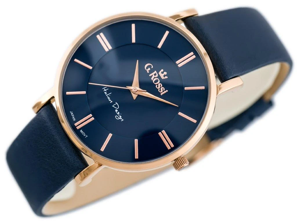 G.Rossi VYRIŠKAS LAIKRODIS G. ROSSI - 10401A (zg190e) + dėžutė
