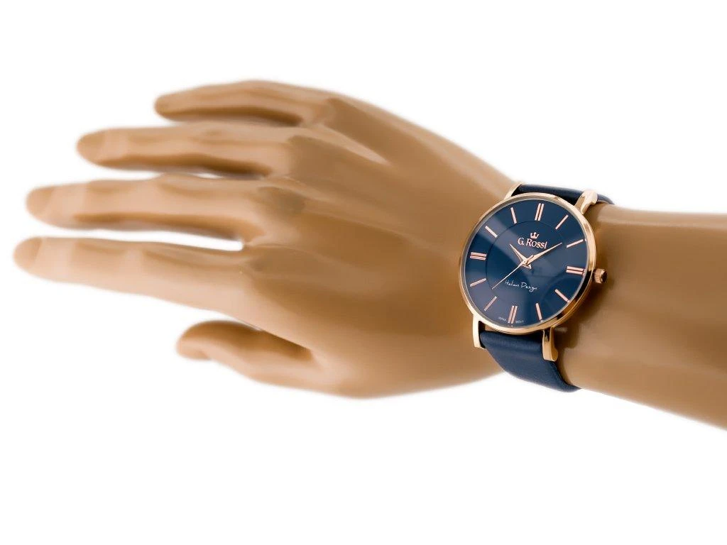 G.Rossi VYRIŠKAS LAIKRODIS G. ROSSI - 10401A (zg190e) + dėžutė