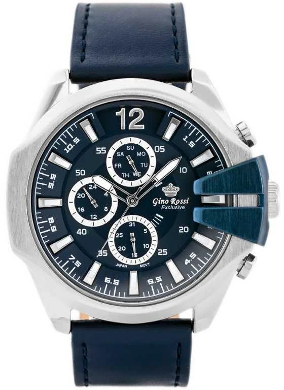 VYRIŠKAS LAIKRODIS G. ROSSI - E6122A - EXCLUSIVE (zg249e) + dėžutė