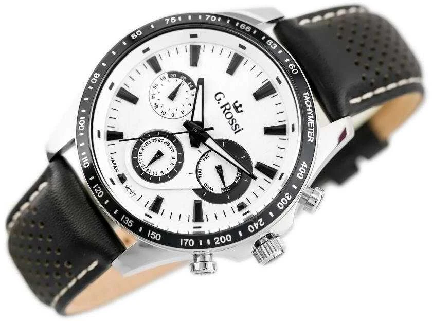 VYRIŠKAS LAIKRODIS G. ROSSI - S523A - PREMIUM (zg147a) + dėžutė