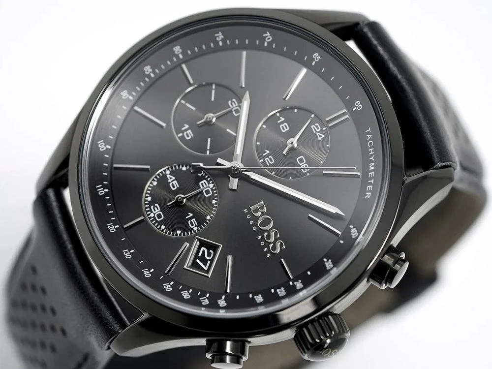 VYRIŠKAS LAIKRODIS HUGO BOSS 1513474 Grand Prix (zh043a)