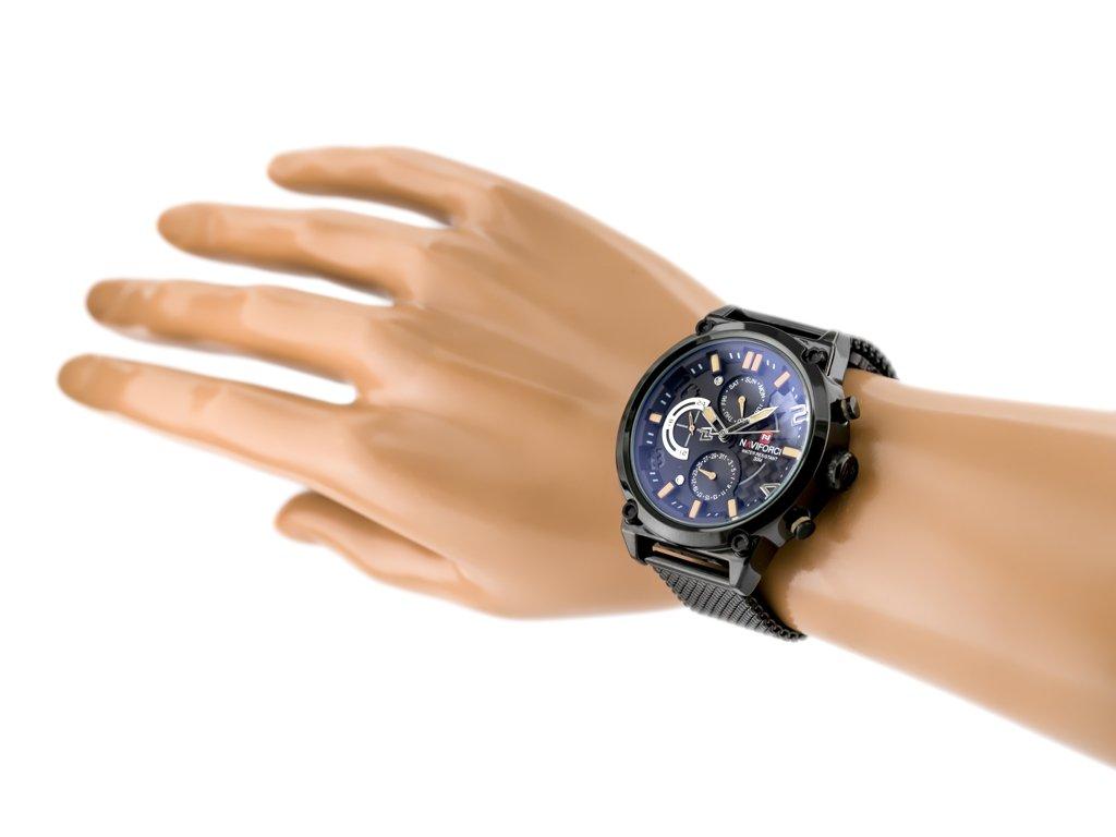 VYRIŠKAS LAIKRODIS NAVIFORCE HUSLER 2 (zn028c) - juodas/yellow