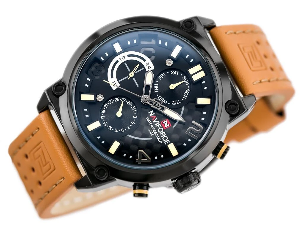 VYRIŠKAS LAIKRODIS NAVIFORCE HUSTER (zn027d) - dirželis