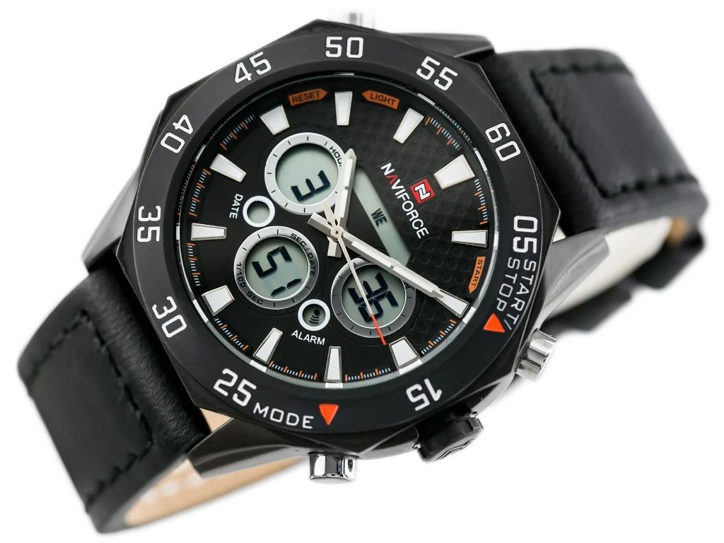 VYRIŠKAS LAIKRODIS NAVIFORCE LANCER -DUAL TIME (zn008a)