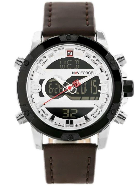 VYRIŠKAS LAIKRODIS NAVIFORCE - NF9097 (zn043a) - ruda/sidabrinis
