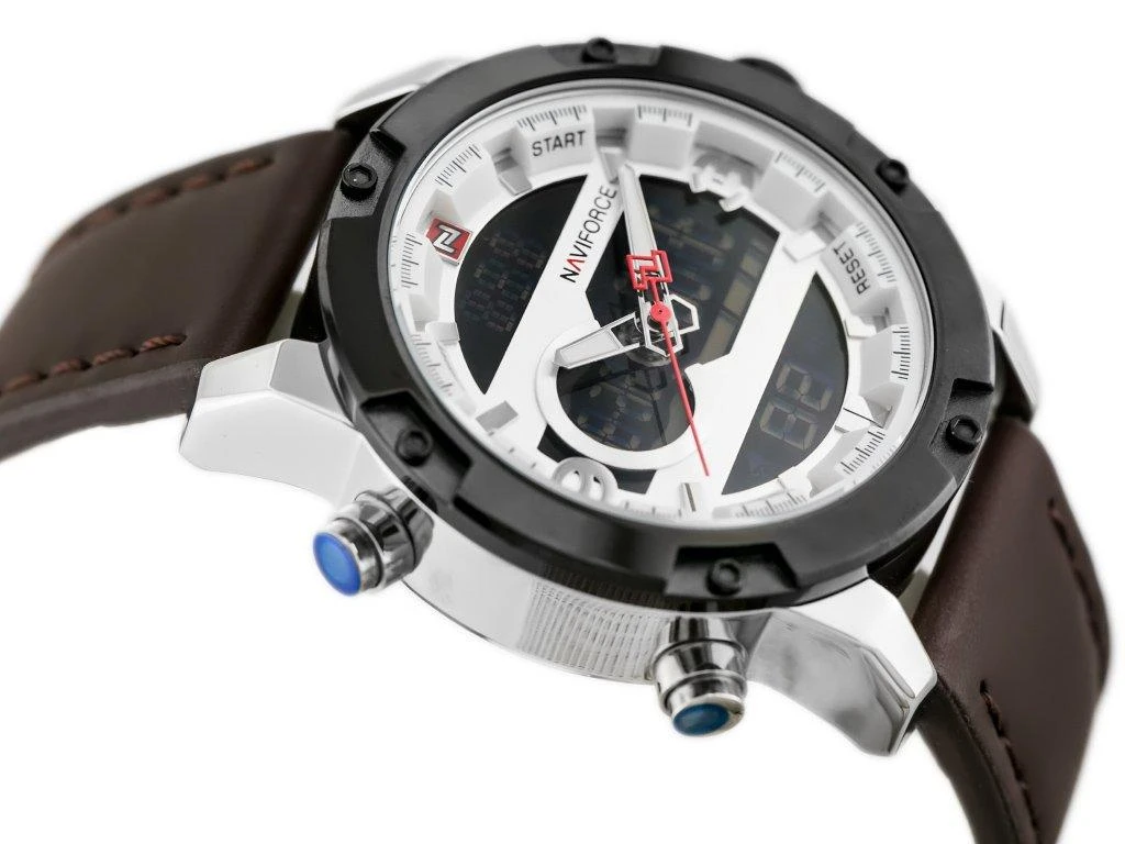 VYRIŠKAS LAIKRODIS NAVIFORCE - NF9097 (zn043a) - ruda/sidabrinis