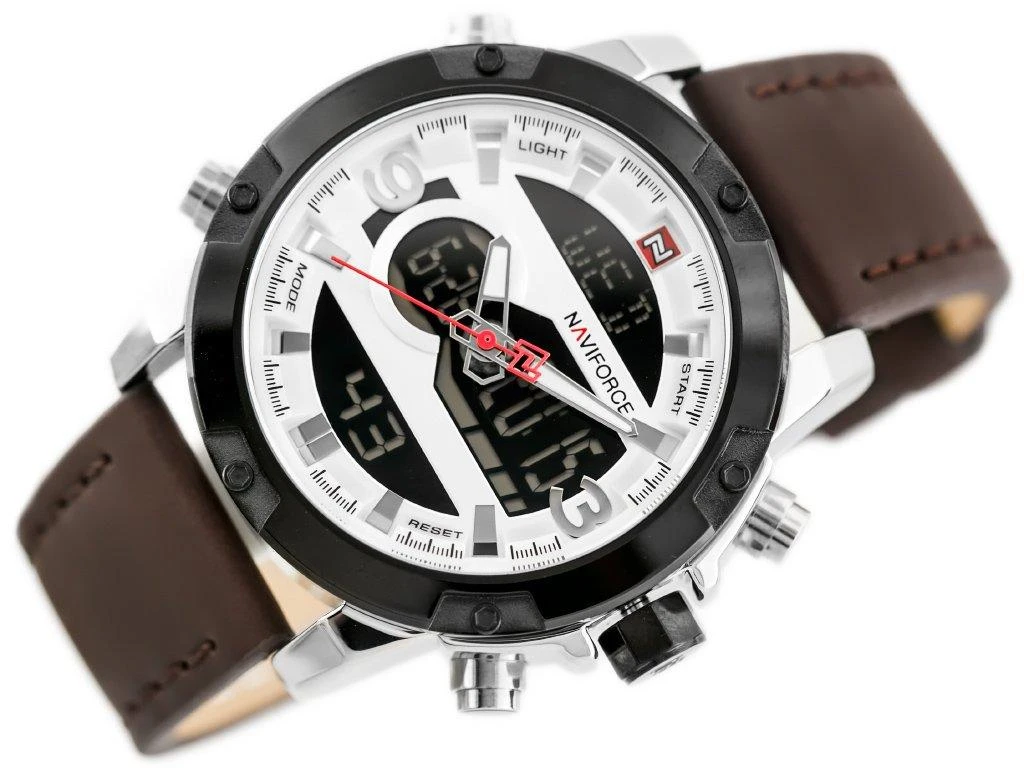 VYRIŠKAS LAIKRODIS NAVIFORCE - NF9097 (zn043a) - ruda/sidabrinis