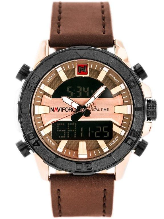 VYRIŠKAS LAIKRODIS NAVIFORCE - NF9114 (zn046e) - ruda/rosegold