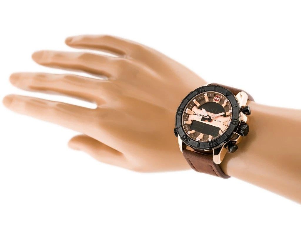 VYRIŠKAS LAIKRODIS NAVIFORCE - NF9114 (zn046e) - ruda/rosegold