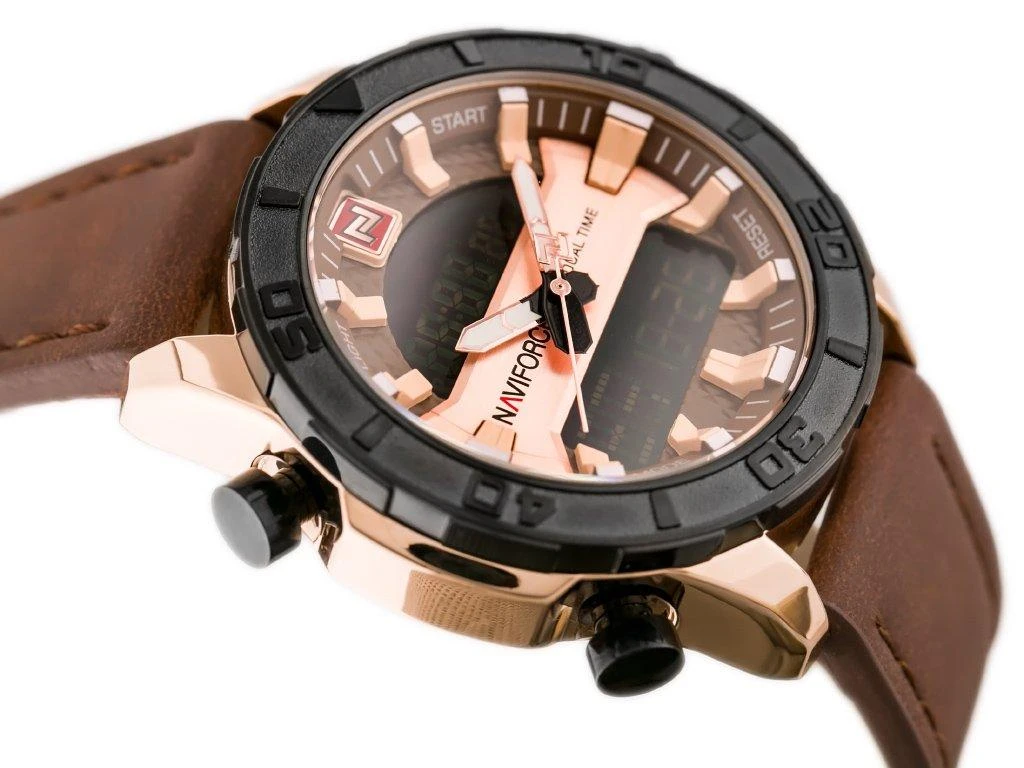 VYRIŠKAS LAIKRODIS NAVIFORCE - NF9114 (zn046e) - ruda/rosegold