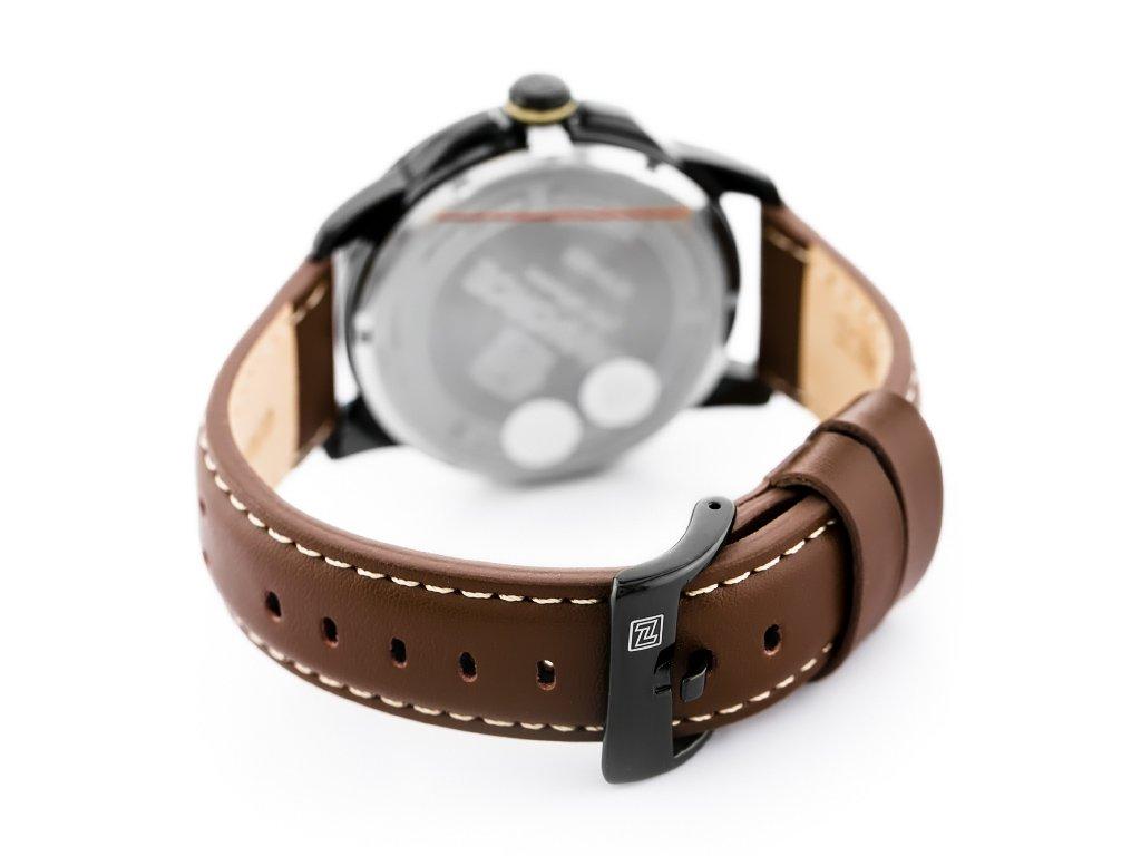 VYRIŠKAS LAIKRODIS NAVIFORCE NF9142 (zn087b) juodas/br. + dėžutė