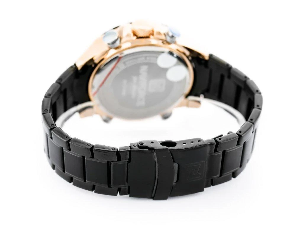 VYRIŠKAS LAIKRODIS NAVIFORCE - NF9146S (zn089c) - juodas/rosegold + dėžutė