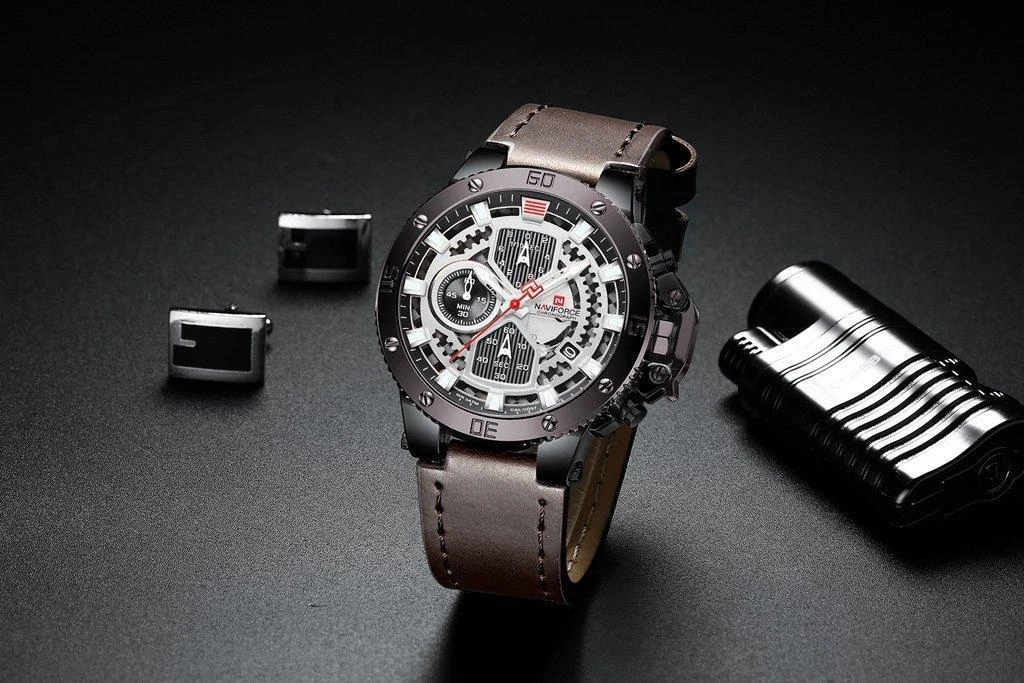 VYRIŠKAS LAIKRODIS NAVIFORCE NF9159 - (zn105c) + dėžutė